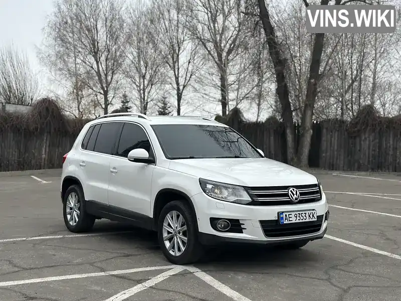 WVGZZZ5NZDW531061 Volkswagen Tiguan 2012 Позашляховик / Кросовер 2 л. Фото 2