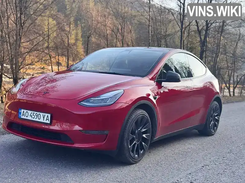 Позашляховик / Кросовер Tesla Model Y 2023 null_content л. Автомат обл. Закарпатська, Ужгород - Фото 1/21