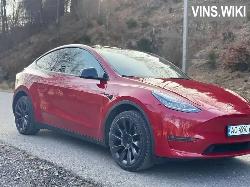 7SAYGDEE4PA076309 Tesla Model Y 2023 Позашляховик / Кросовер  Фото 2