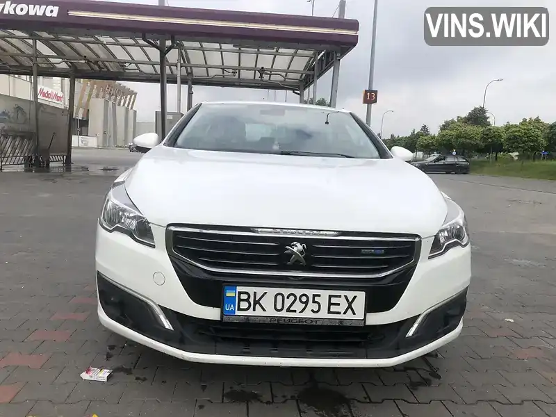 Седан Peugeot 508 2014 2 л. Автомат обл. Ровенская, Ровно - Фото 1/9