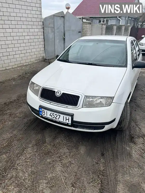 Хэтчбек Skoda Fabia 2000 1.39 л. Ручная / Механика обл. Полтавская, Кобеляки - Фото 1/5