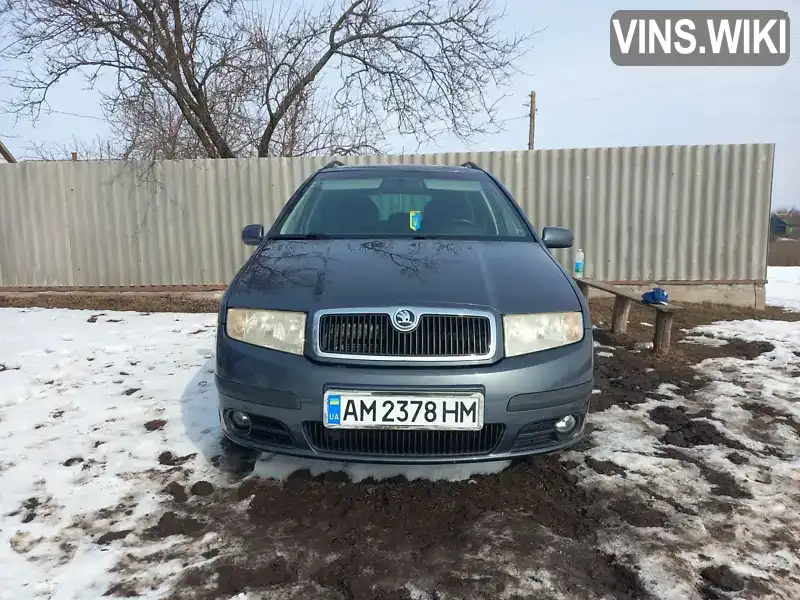 TMBJX46YX84008972 Skoda Fabia 2007 Универсал 1.39 л. Фото 7