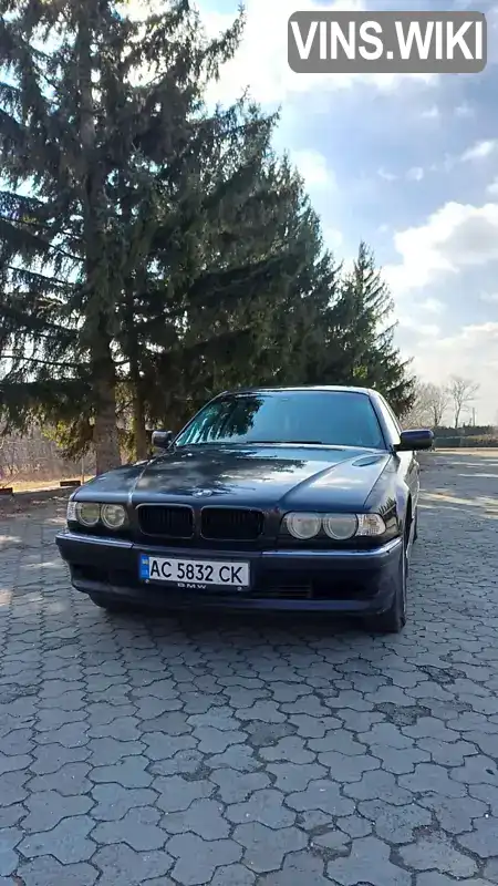 Седан BMW 7 Series 1999 2.5 л. Автомат обл. Волынская, Любешов - Фото 1/21