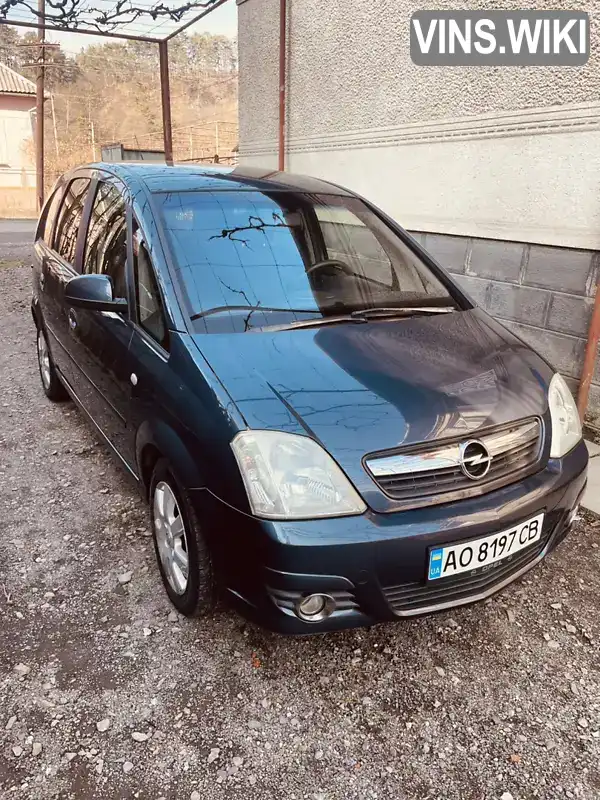 Микровэн Opel Meriva 2007 1.6 л. Автомат обл. Закарпатская, Мукачево - Фото 1/21