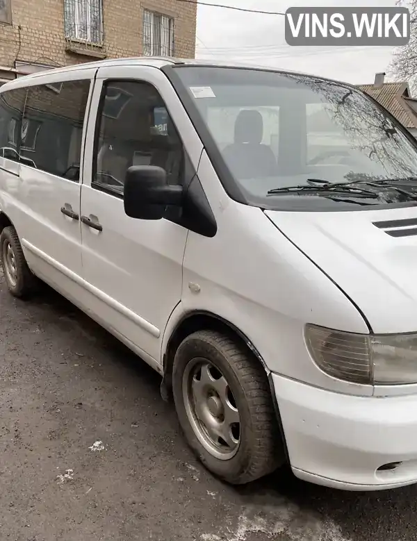 Мінівен Mercedes-Benz Vito 2003 2.2 л. Ручна / Механіка обл. Дніпропетровська, Кривий Ріг - Фото 1/9