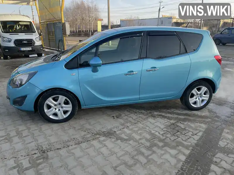 W0LSH9EH6A4288765 Opel Meriva 2010 Микровэн 1.69 л. Фото 7