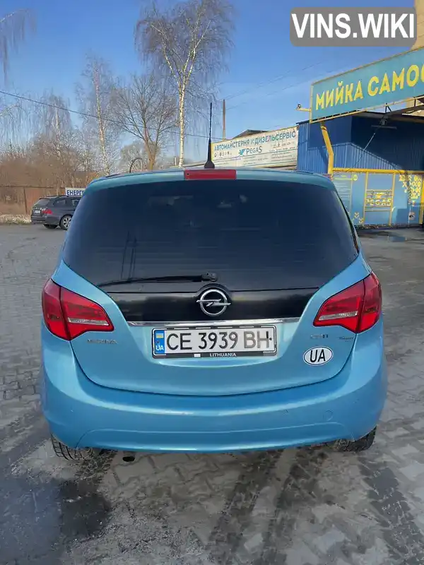 W0LSH9EH6A4288765 Opel Meriva 2010 Микровэн 1.69 л. Фото 8