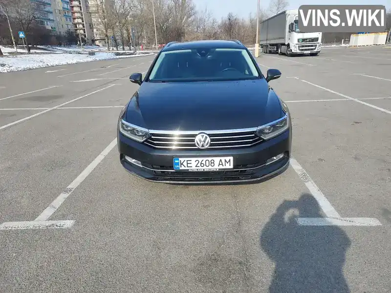 Універсал Volkswagen Passat 2017 1.97 л. Автомат обл. Дніпропетровська, Кам'янське (Дніпродзержинськ) - Фото 1/13