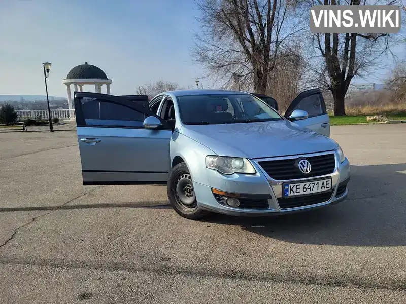 Седан Volkswagen Passat 2007 1.9 л. Ручна / Механіка обл. Дніпропетровська, Кам'янське (Дніпродзержинськ) - Фото 1/21