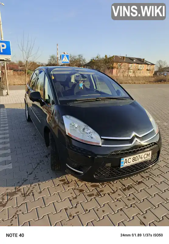 Мікровен Citroen C4 Picasso 2010 1.56 л. Робот обл. Волинська, Володимир - Фото 1/14