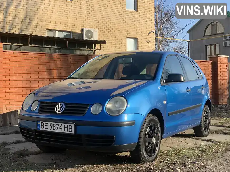 WVWZZZ9NZ3D131487 Volkswagen Polo 2003 Хетчбек 1.39 л. Фото 1