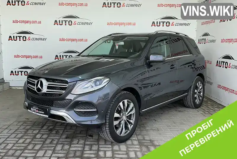 Внедорожник / Кроссовер Mercedes-Benz GLE-Class 2015 2.99 л. Автомат обл. Черновицкая, Черновцы - Фото 1/21