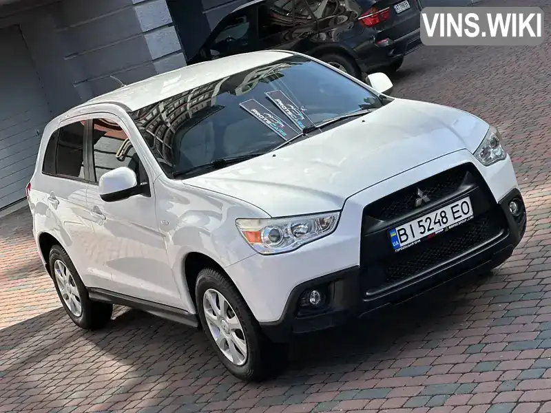 JMBXTGA3WCZ004950 Mitsubishi ASX 2012 Внедорожник / Кроссовер 1.8 л. Фото 2