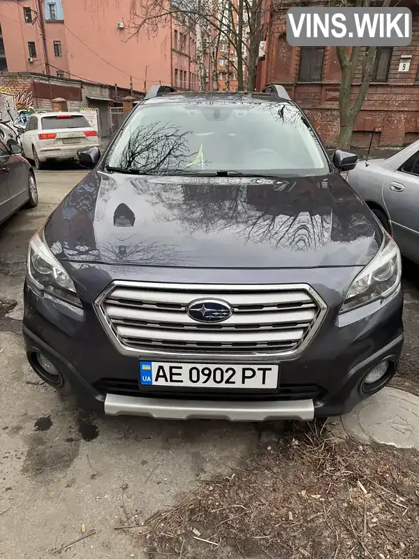 Універсал Subaru Outback 2016 2.5 л. Варіатор обл. Дніпропетровська, Дніпро (Дніпропетровськ) - Фото 1/21