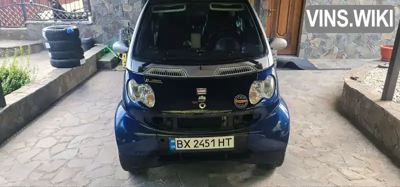 Купе Smart Fortwo 2003 0.7 л. Робот обл. Хмельницька, Хмельницький - Фото 1/12