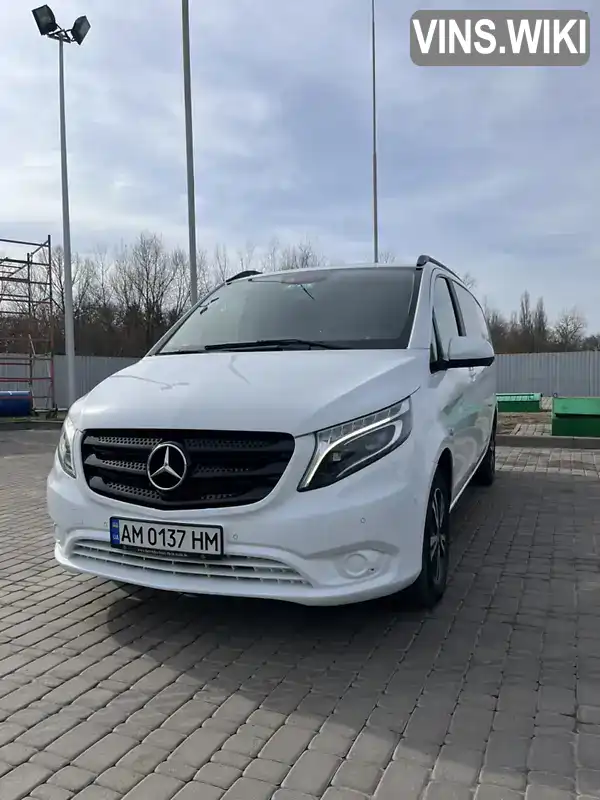 Минивэн Mercedes-Benz Vito 2019 2.14 л. Автомат обл. Житомирская, Бердичев - Фото 1/21