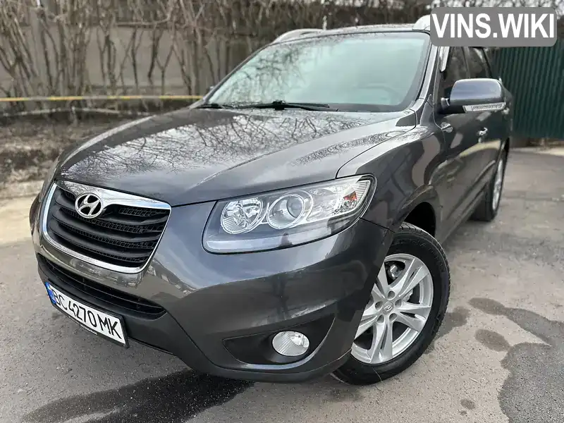 KMHSH81XDAU631140 Hyundai Santa FE 2010 Внедорожник / Кроссовер 2.2 л. Фото 2