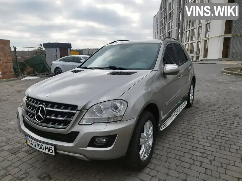 Позашляховик / Кросовер Mercedes-Benz M-Class 2008 3 л. Автомат обл. Київська, Буча - Фото 1/21