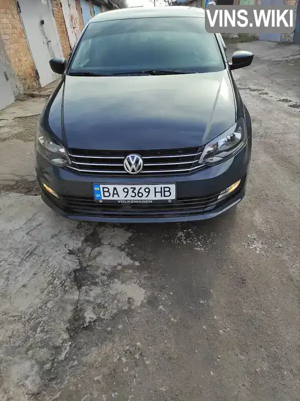 Седан Volkswagen Polo 2018 1.6 л. Автомат обл. Кіровоградська, Кропивницький (Кіровоград) - Фото 1/11