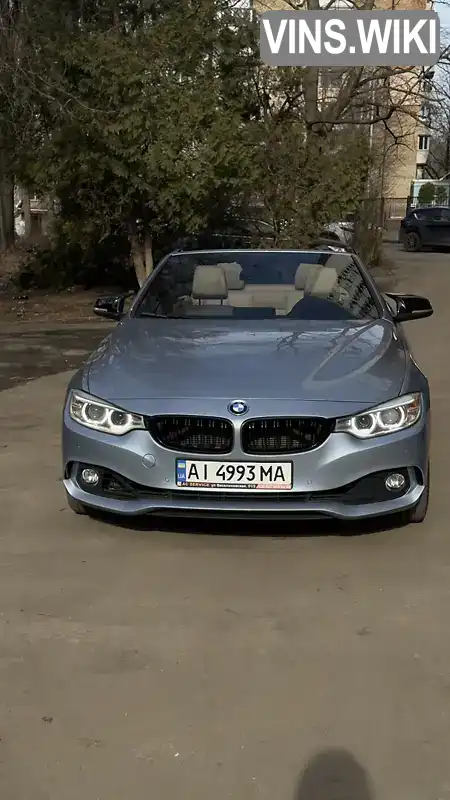 Кабріолет BMW 4 Series 2014 2.98 л. Типтронік обл. Київська, Київ - Фото 1/21