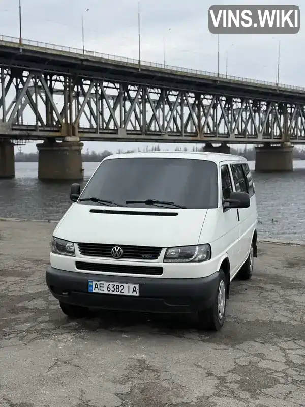 Мінівен Volkswagen Transporter 2002 2.46 л. Ручна / Механіка обл. Дніпропетровська, Дніпро (Дніпропетровськ) - Фото 1/21