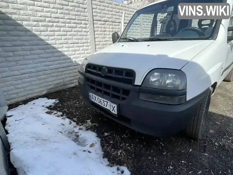 Мінівен Fiat Doblo 2002 1.9 л. Ручна / Механіка обл. Харківська, Харків - Фото 1/10