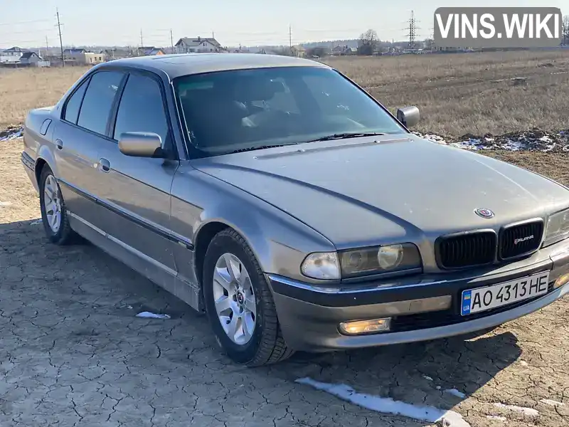 Седан BMW 7 Series 1998 4.4 л. Автомат обл. Закарпатська, Ужгород - Фото 1/15