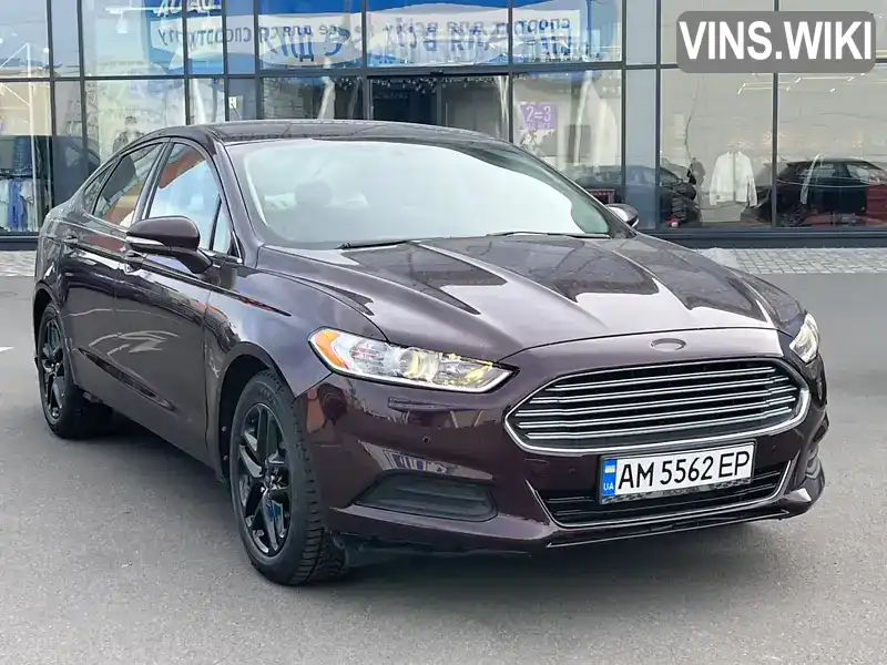 Седан Ford Fusion 2013 1.6 л. Автомат обл. Київська, Київ - Фото 1/10