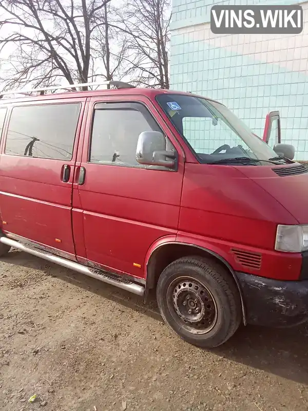 WV1ZZZ70ZWX150499 Volkswagen Transporter 1998 Мінівен 1.9 л. Фото 4