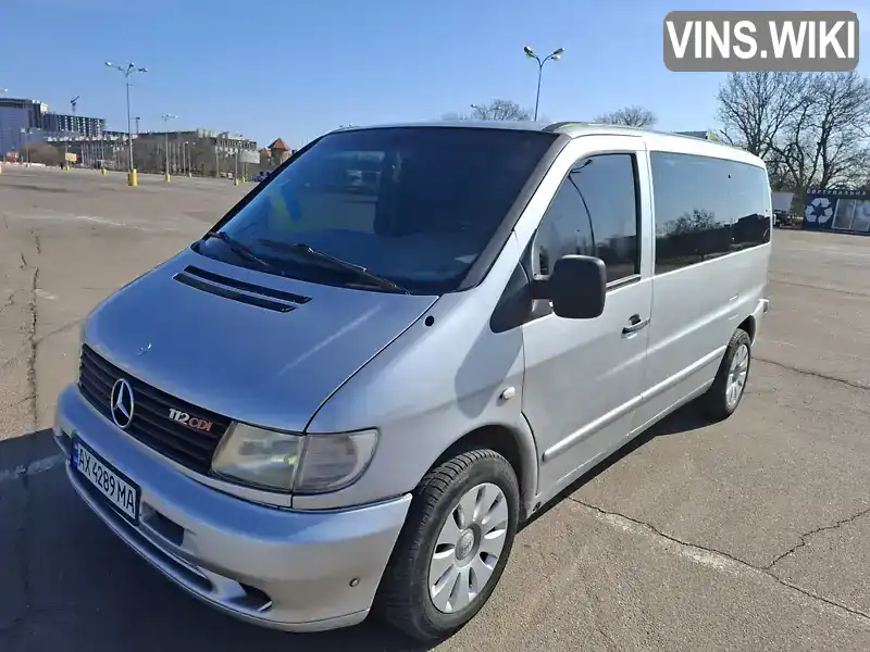 Мінівен Mercedes-Benz Vito 2002 2.15 л. обл. Харківська, Харків - Фото 1/10