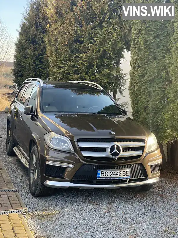 Внедорожник / Кроссовер Mercedes-Benz GL-Class 2013 2.99 л. Автомат обл. Тернопольская, Тернополь - Фото 1/19