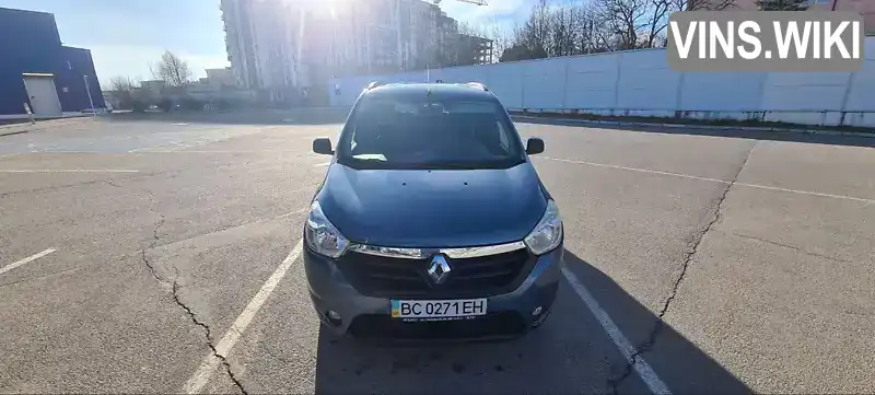 Мінівен Renault Lodgy 2014 1.46 л. Ручна / Механіка обл. Львівська, Львів - Фото 1/20