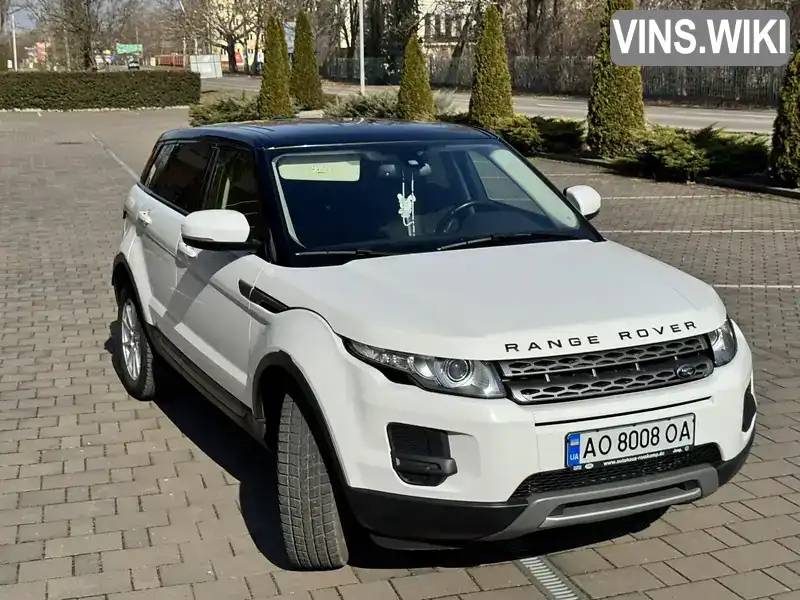 SALVA2BC2DH797289 Land Rover Range Rover Evoque 2013 Позашляховик / Кросовер 2.18 л. Фото 3