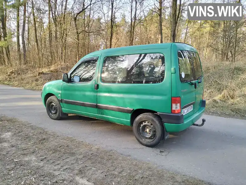 VF3GC9HWC96218662 Peugeot Partner 2006 Мінівен 1.59 л. Фото 4