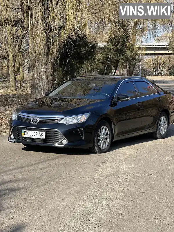 Седан Toyota Camry 2016 2.49 л. Автомат обл. Рівненська, Рівне - Фото 1/21