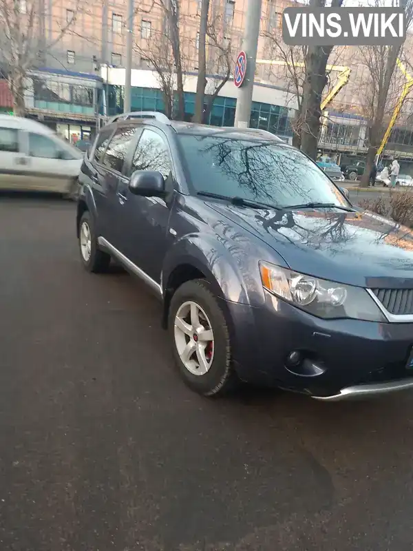 JMBXJCW8W8Z405646 Mitsubishi Outlander 2007 Внедорожник / Кроссовер 2 л. Фото 1