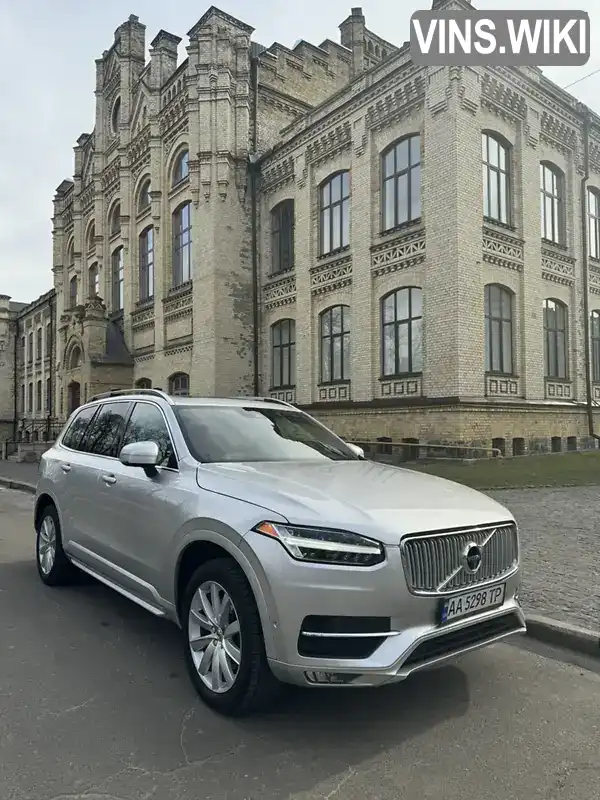 Внедорожник / Кроссовер Volvo XC90 2016 1.97 л. Автомат обл. Киевская, Киев - Фото 1/20