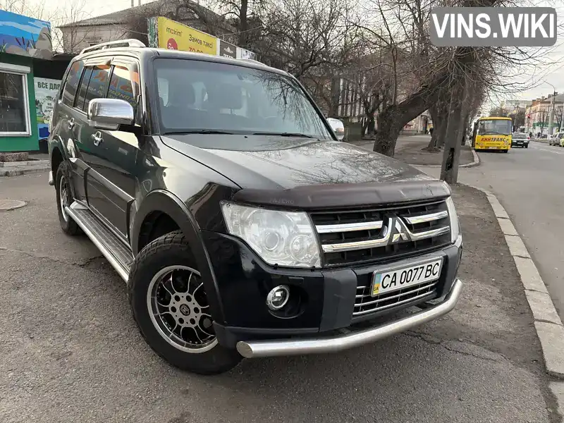 Позашляховик / Кросовер Mitsubishi Pajero Wagon 2008 2.97 л. Автомат обл. Черкаська, Черкаси - Фото 1/10