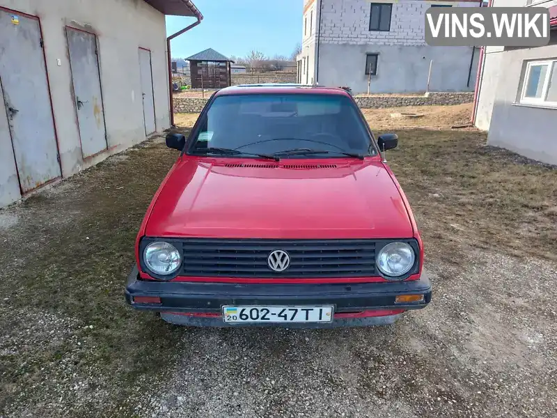 Хетчбек Volkswagen Golf 1989 1.6 л. Ручна / Механіка обл. Тернопільська, Збараж - Фото 1/9