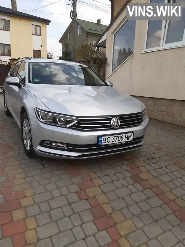 Універсал Volkswagen Passat 2017 1.97 л. Автомат обл. Львівська, Львів - Фото 1/21