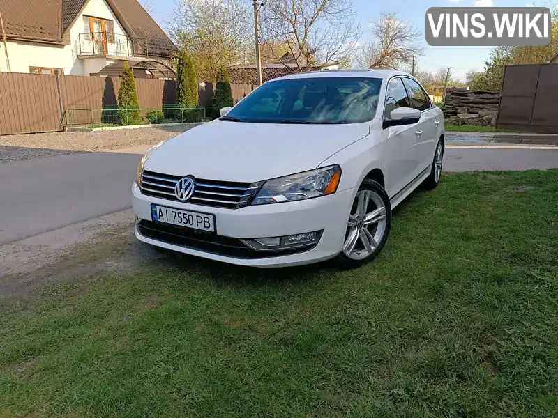 Седан Volkswagen Passat 2014 2 л. Автомат обл. Київська, Бровари - Фото 1/14