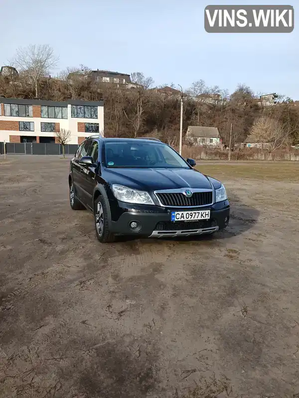 Универсал Skoda Octavia Scout 2012 1.97 л. Автомат обл. Черкасская, Черкассы - Фото 1/18