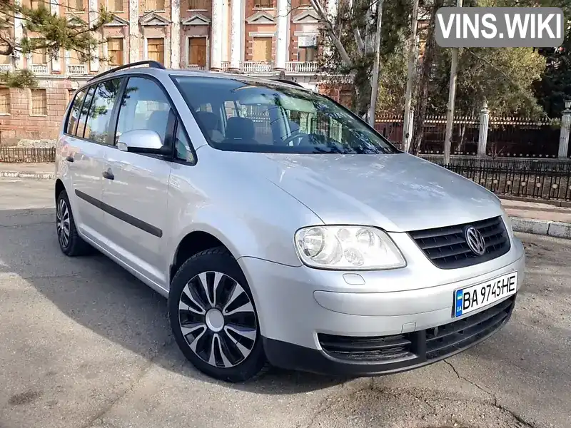 Мінівен Volkswagen Touran 2003 1.6 л. Ручна / Механіка обл. Миколаївська, Новий Буг - Фото 1/16