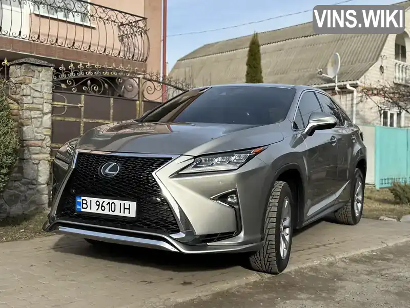 Позашляховик / Кросовер Lexus RX 2019 3.46 л. Автомат обл. Полтавська, Лубни - Фото 1/21