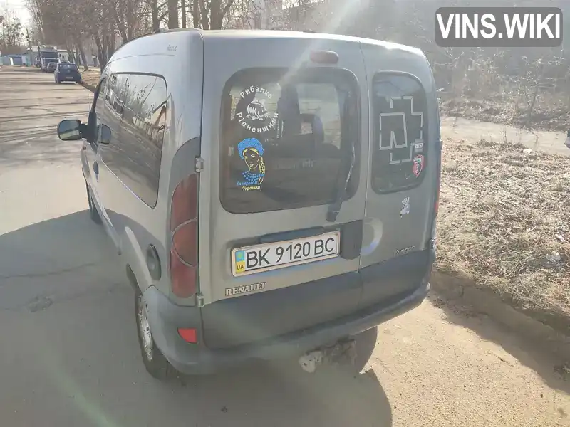 VF1FC0EBF18511449 Renault Kangoo 1998 Мінівен 1.87 л. Фото 4