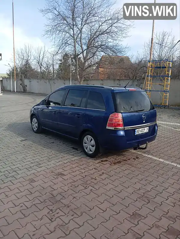 W0L0AHM757G049800 Opel Zafira 2006 Мінівен 1.6 л. Фото 9