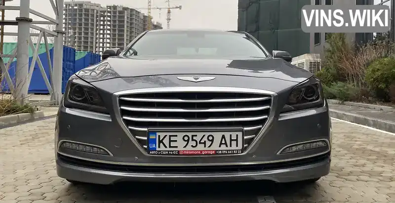 Седан Hyundai Genesis 2015 3.8 л. Автомат обл. Дніпропетровська, Дніпро (Дніпропетровськ) - Фото 1/21