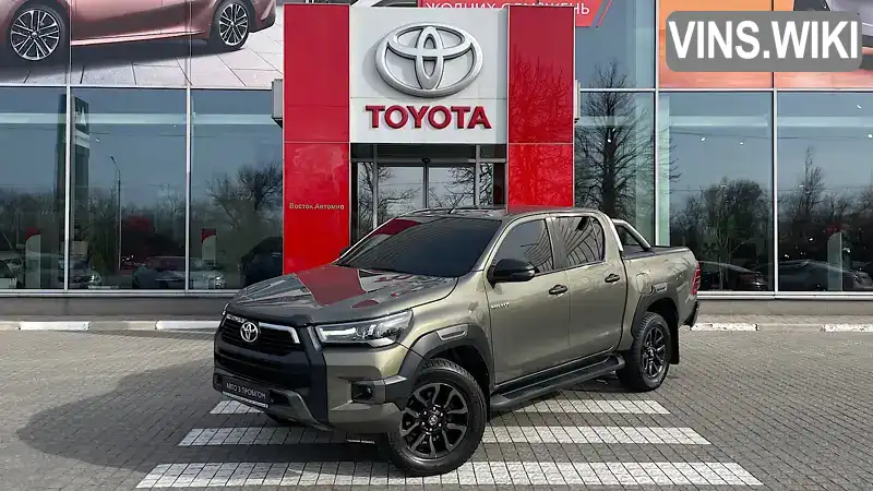 Пікап Toyota Hilux 2020 2.76 л. Автомат обл. Запорізька, Запоріжжя - Фото 1/20