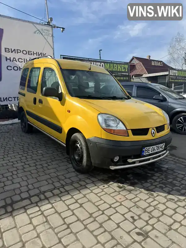 VF1FC09AF29244532 Renault Kangoo 2003 Мінівен 1.46 л. Фото 3