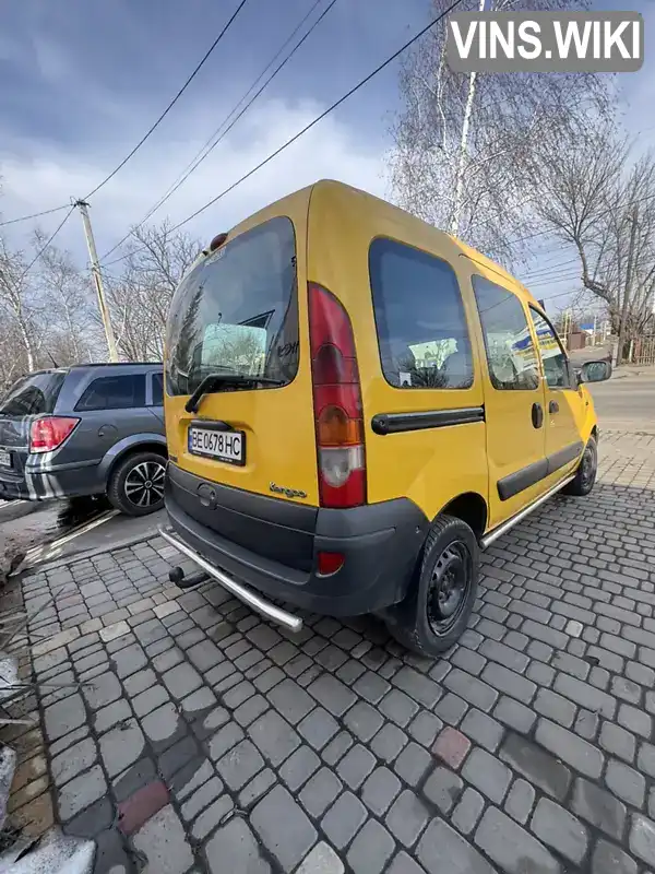 VF1FC09AF29244532 Renault Kangoo 2003 Мінівен 1.46 л. Фото 4